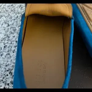 Gucci | Shoes | Gucci Suede Loafers Moccasins Foix Rivera 